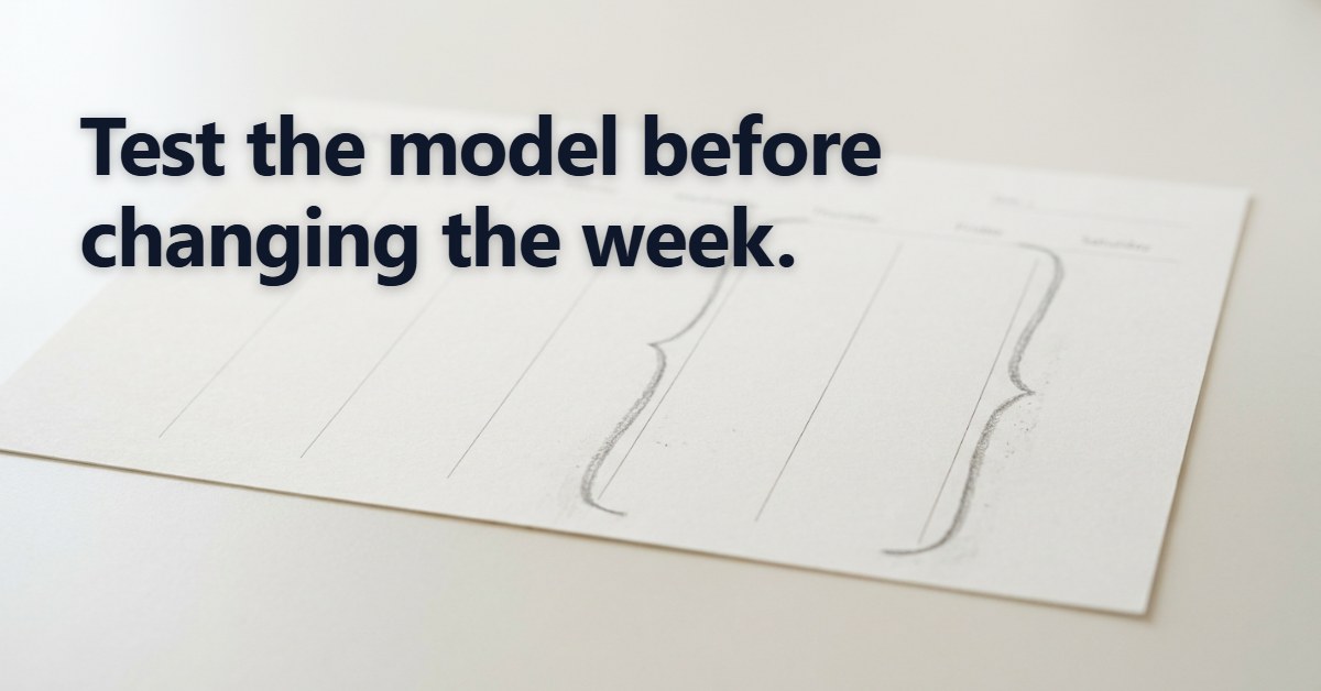 How to test whether a four-day workweek will work for your company